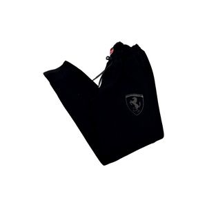 Ferrari Joggers Sweatpants Black size 13/14 NWOT